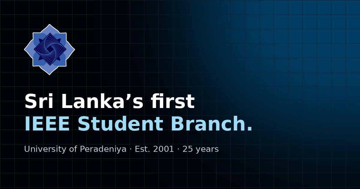 Computer Communication Networks Polytechnic IEEE Student Branch · University of Peradeniya