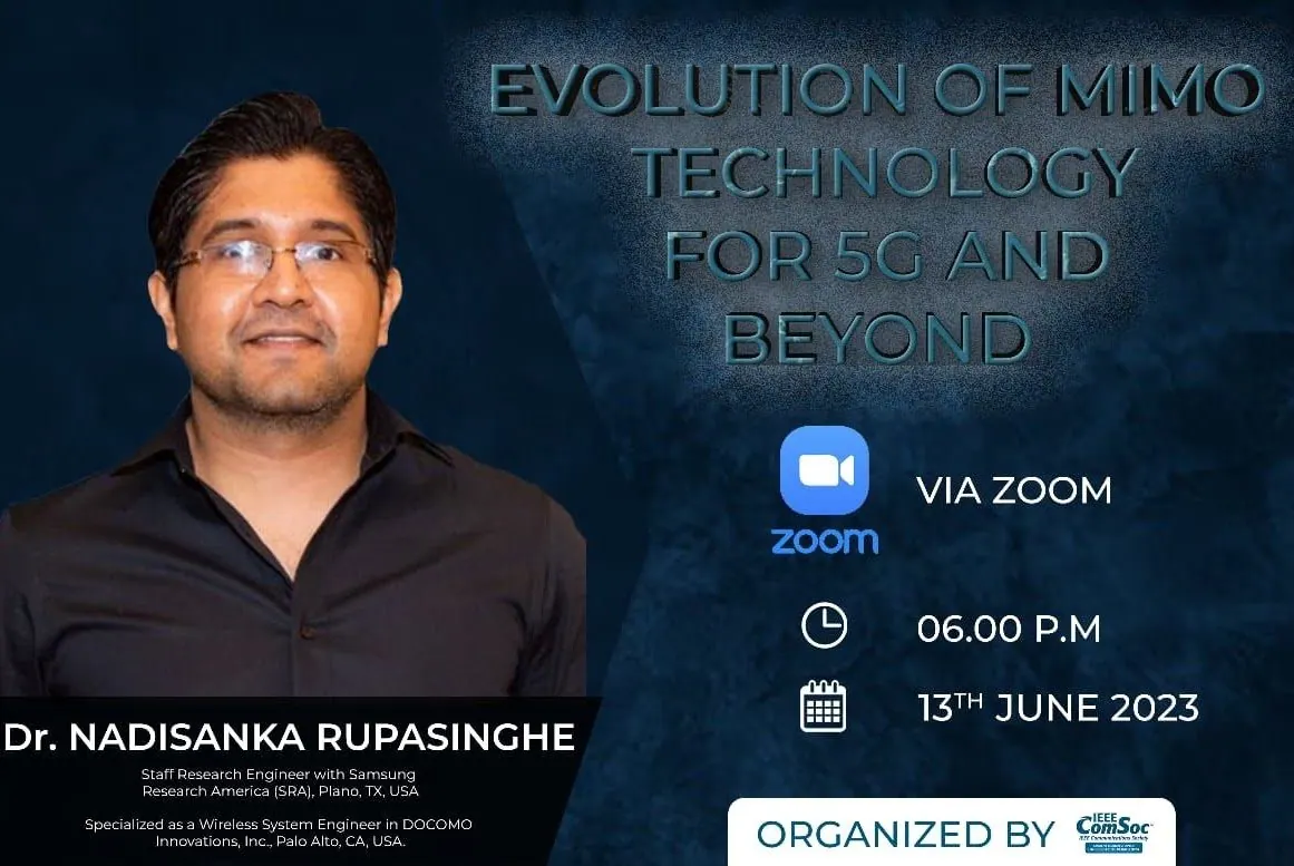 Webinar: the evolution of MIMO technology for 5G and beyond