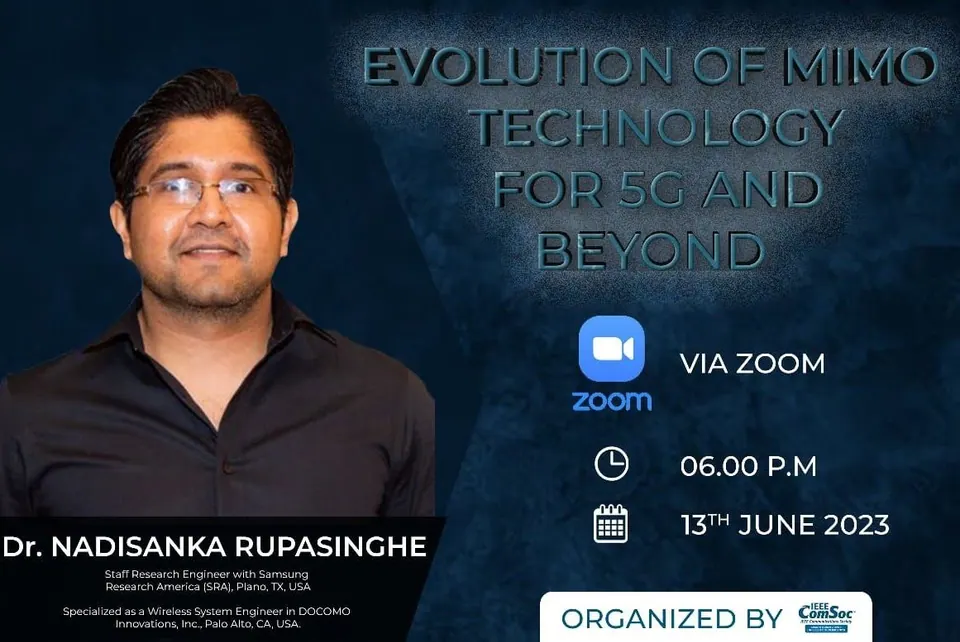 Webinar: the evolution of MIMO technology for 5G and beyond