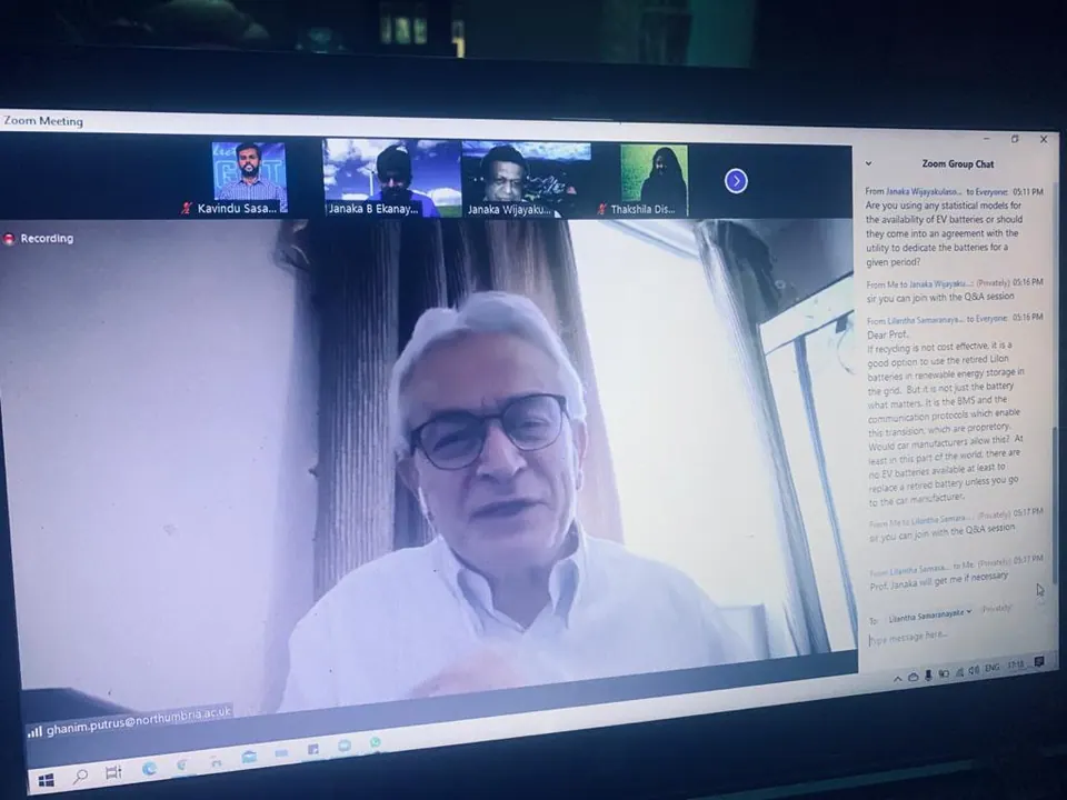 WEBINAR ON BATTERY TECHNOLOGY ON SUSTAINABLE ENERGY & TRANSPORT SYSTEMS — photo 4