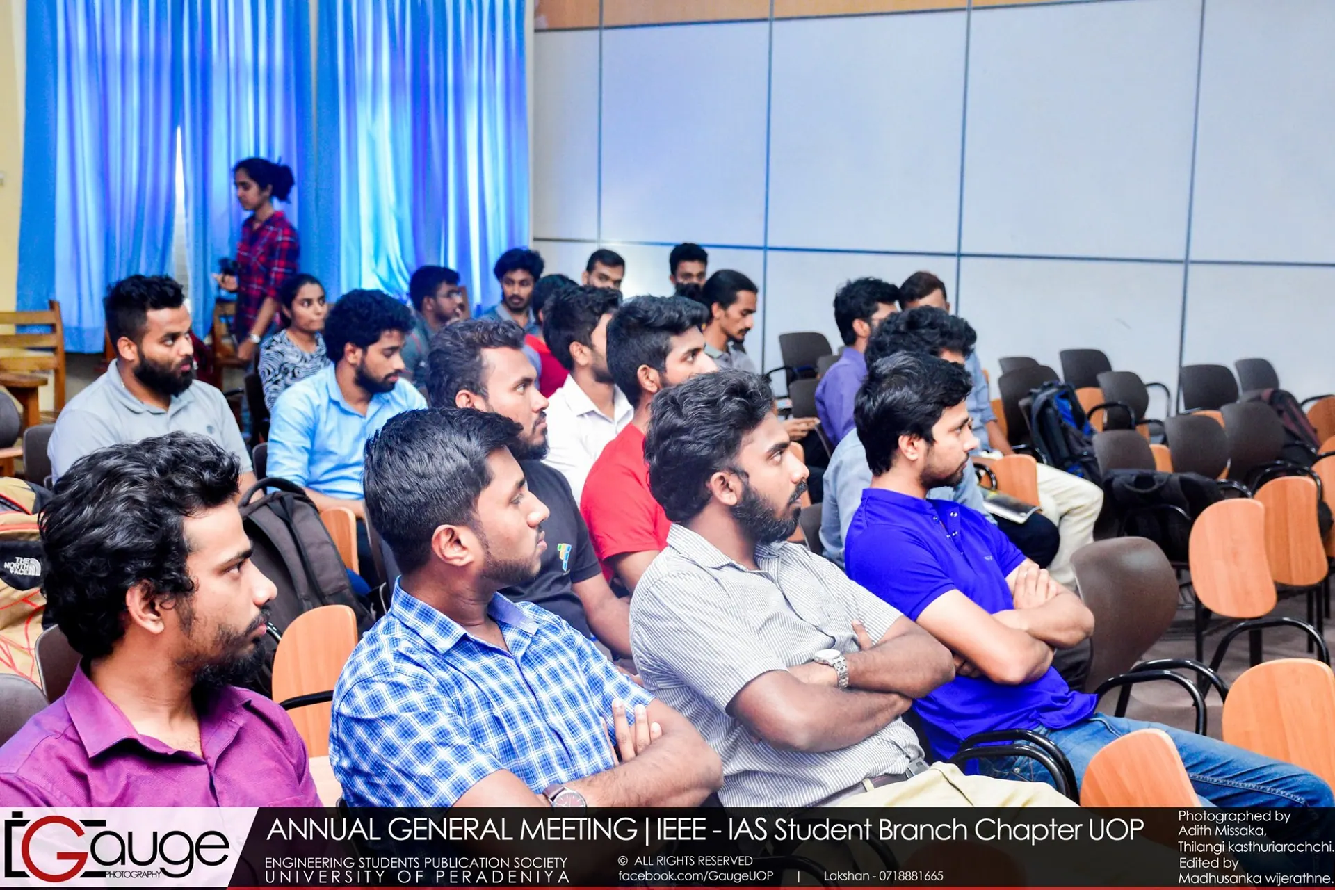 The Annual General Meeting of the IEEE IAS Student Branch Chapter University of Peradeniya 2020 — photo 1