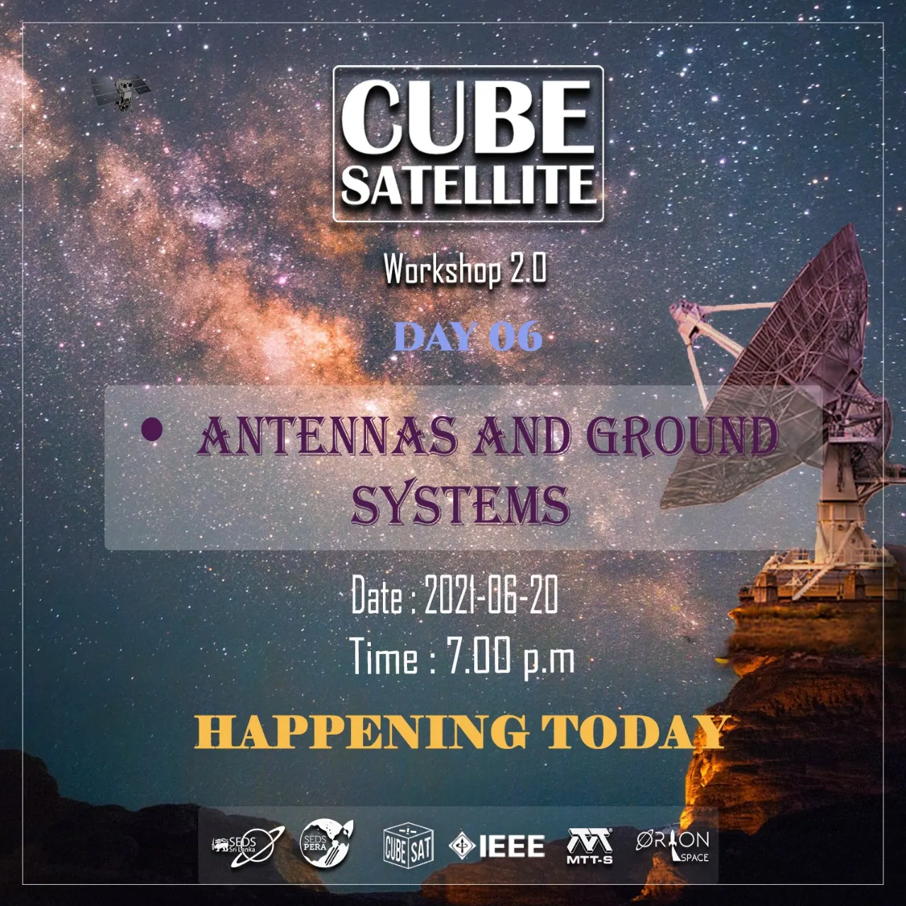 CUBE Satellite workshop 2.0 DAY 06 — photo 1