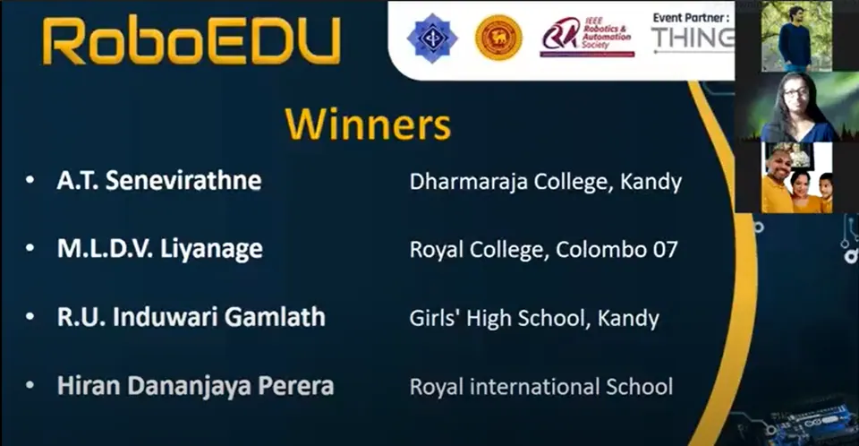 RoboEDU - Awards Ceremony