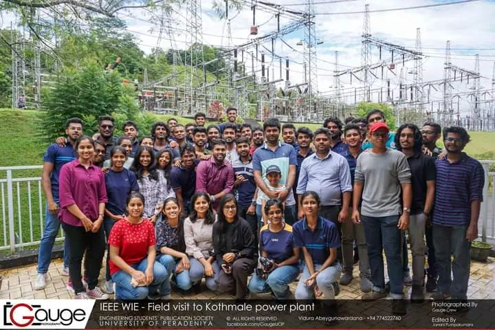 Field visit to the Kothmale Hydro Power Station — photo 1