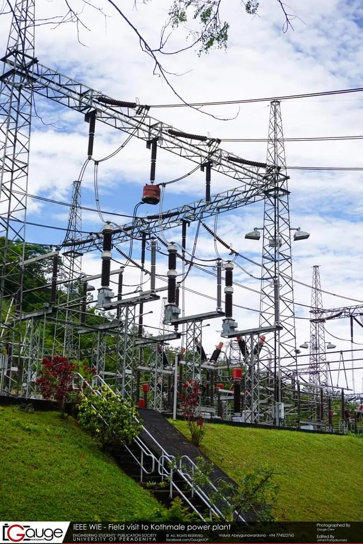 Field visit to the Kothmale Hydro Power Station — photo 2