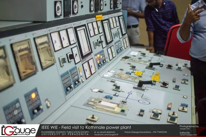 Field visit to the Kothmale Hydro Power Station — photo 3