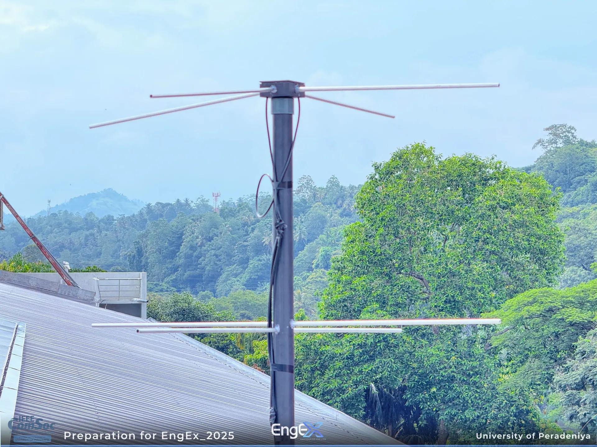 Satellite Image Capturing Antenna Project Demonstration – EngEx 2025 — photo 1