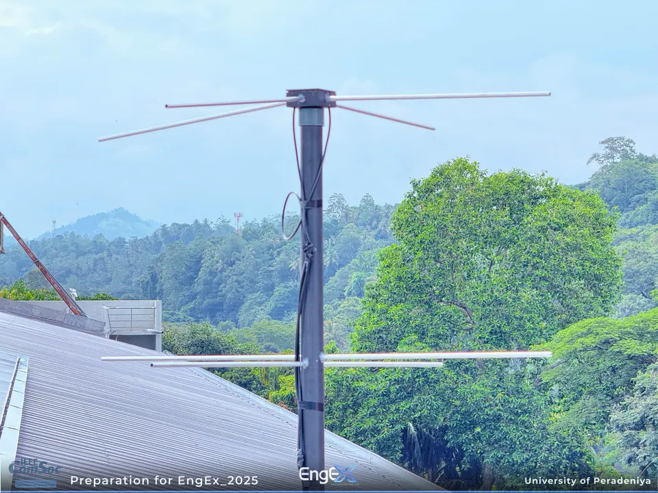 Satellite Image Capturing Antenna Project Demonstration – EngEx 2025 — photo 1
