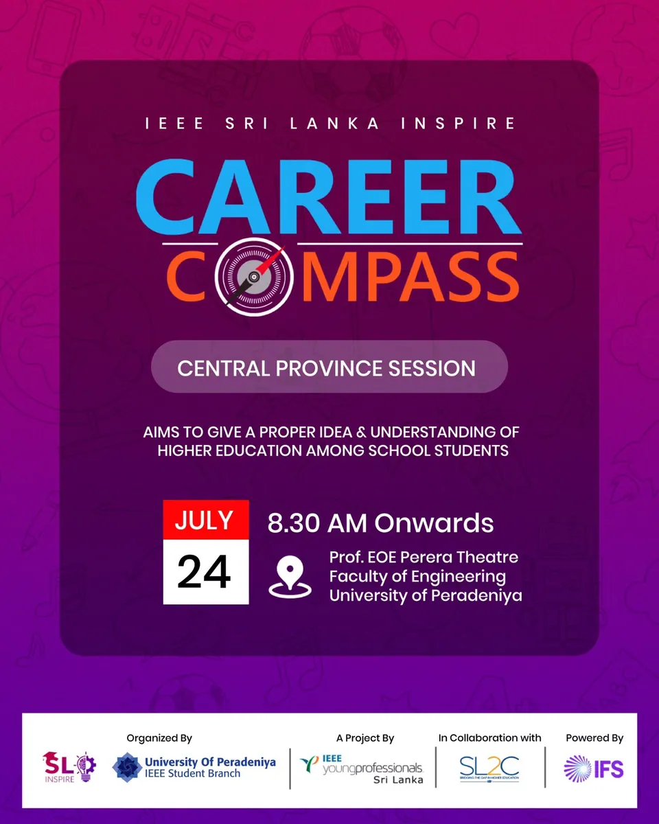 IEEE SLInspire - Central Province Career Compass Session -2026 — photo 3