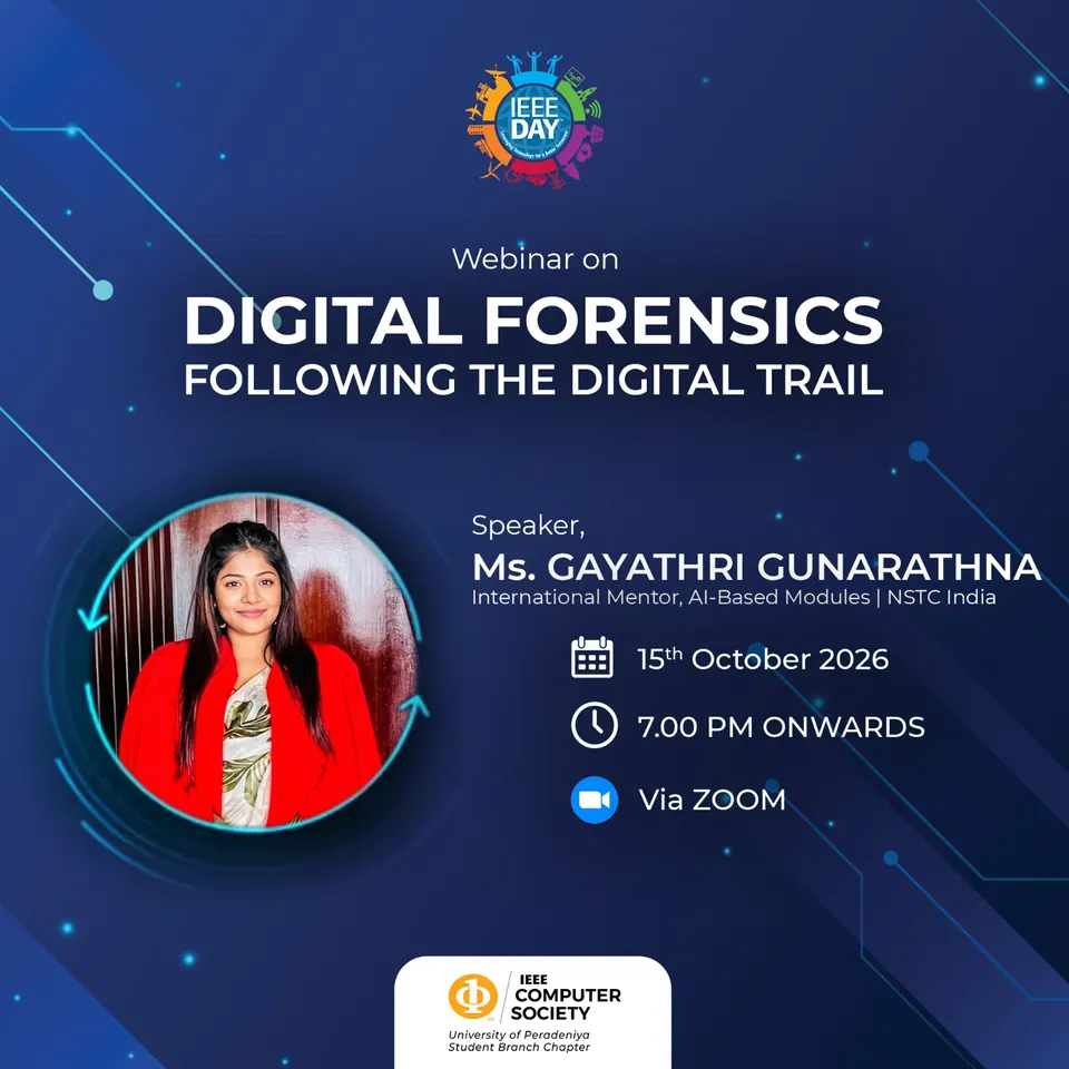 Digital Forensics: Following the Digital Trail